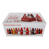 Caixa Fechada Coca Cola 25 Mini Garrafinhas 1 Engradado